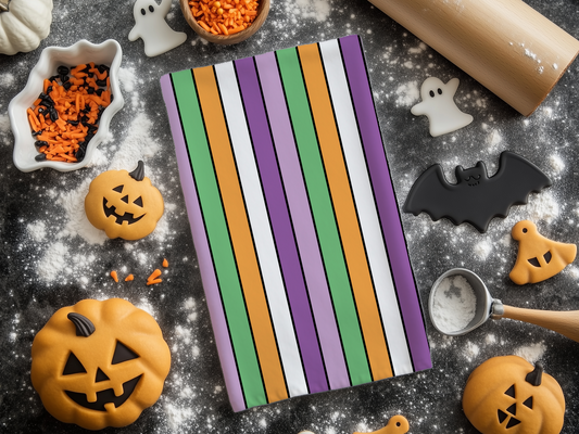 Candy Stripes | Double-Sided Hand Towel
