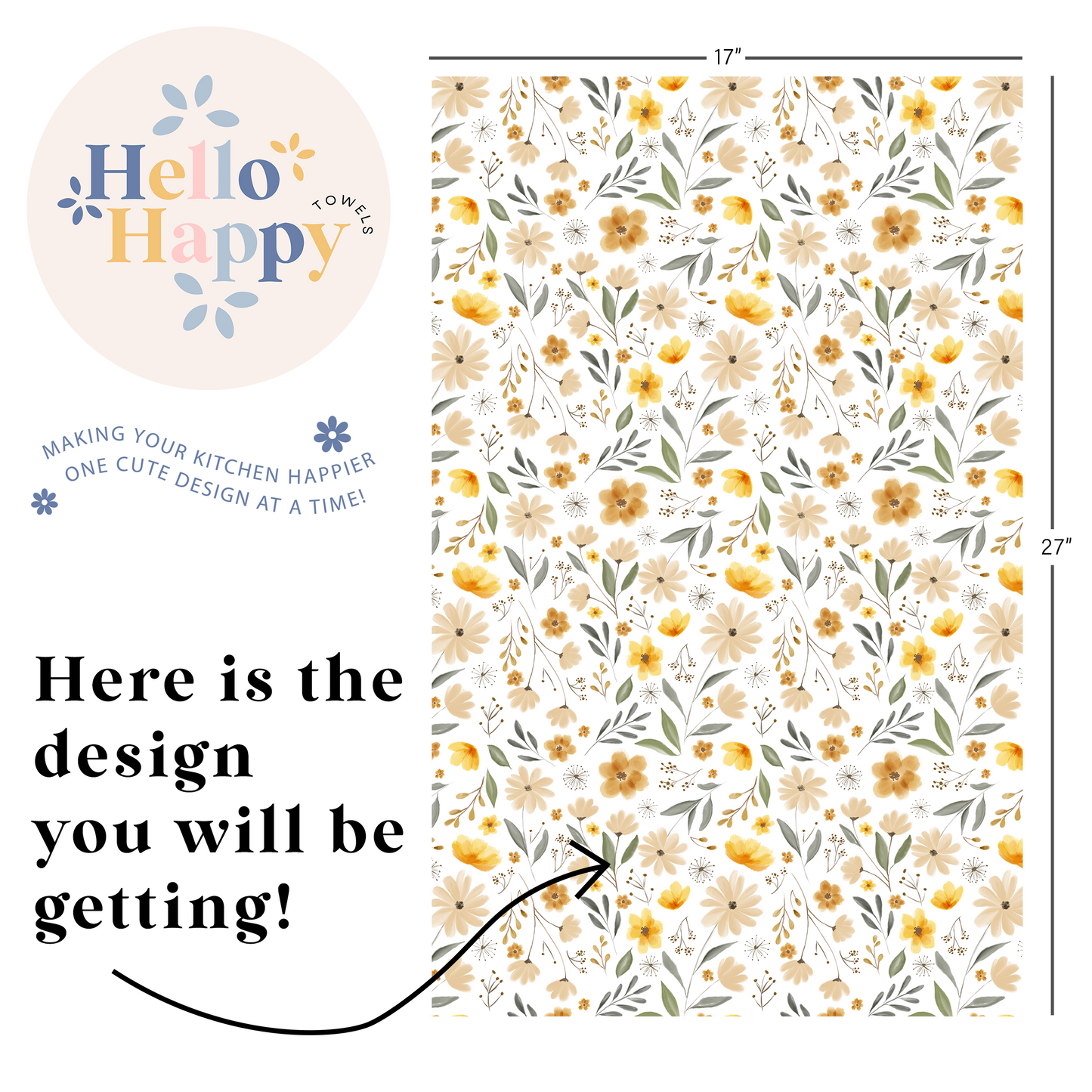 Country | Double-Sided Hand Towel
