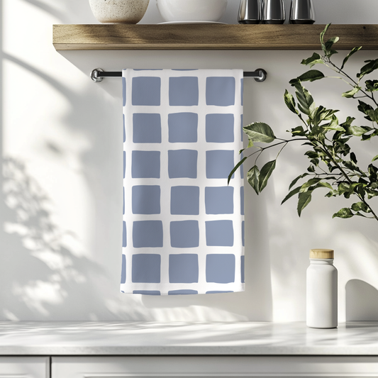 Modern Blocks | Double-Sided Hand Towel