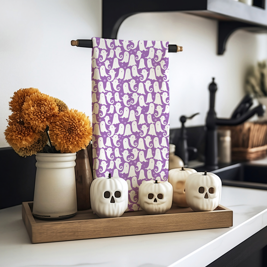 Lil Ghosties | Double-Sided Hand Towel