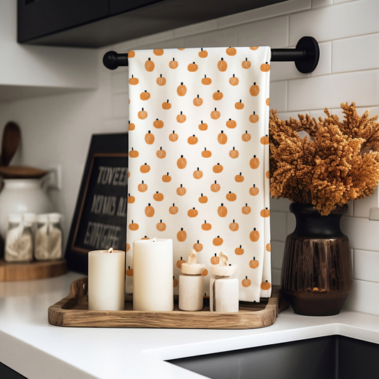 Mini pumpkins | Double-Sided Hand Towel