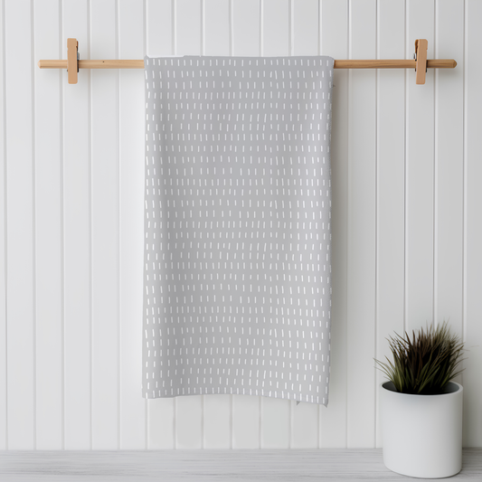 Scattered Lines | Double-Sided Hand Towel