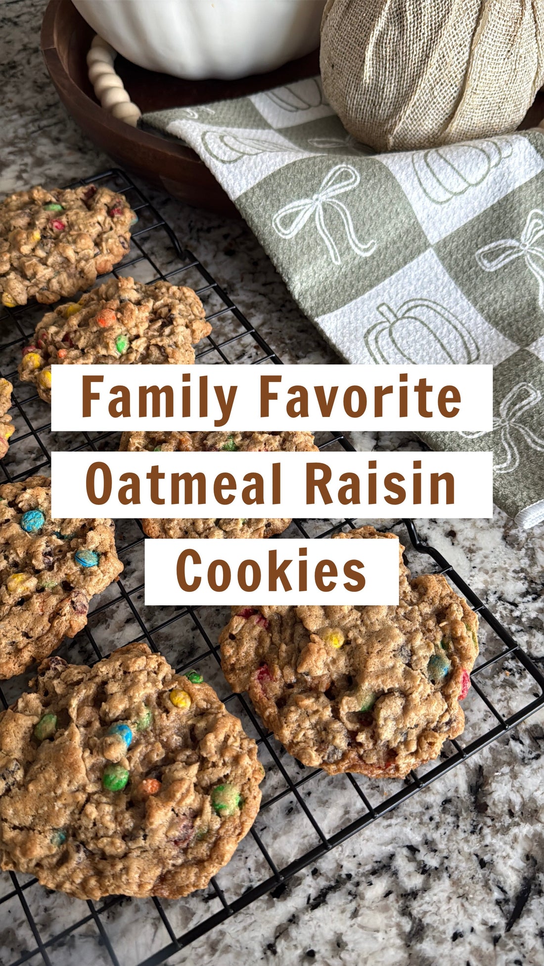 Family Favorite Oatmeal Raisin Cookies for a Cozy Sunday Afternoon