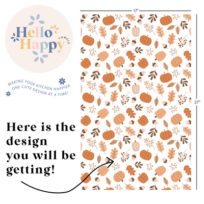 Fall Medley | Double-Sided Hand Towel